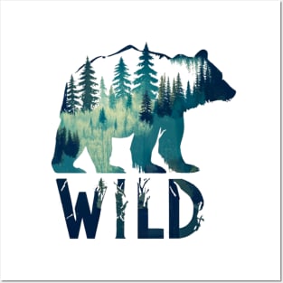 Wild Bear Posters and Art